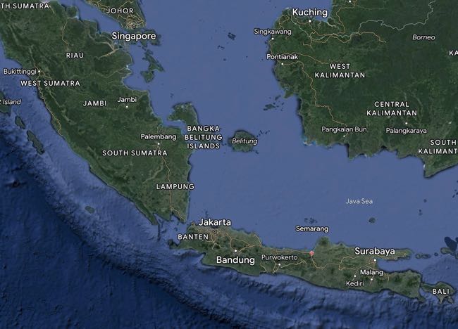 Map of Indonesia